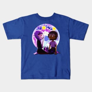 owl couple Kids T-Shirt